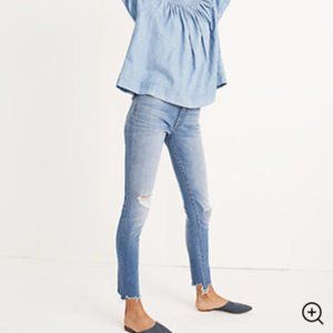 Madewell 9" Mid-Rise Skinny Jeans PETITE